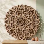 Mandala Wall Decor — view 2